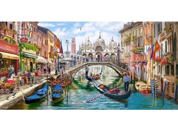 CASTORLAND Puzzle Kouzlo Benátek 4000 dílků