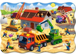 CASTORLAND Puzzle Stavba domu MAXI 20 dílků