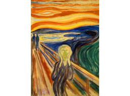 ENJOY Puzzle Edvard Munch: Výkřik 1000 dílků