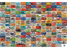 EUROGRAPHICS Puzzle VW Groovy Bus 2000 dílků