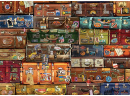 COBBLE HILL Puzzle Zavazadla 1000 dílků
