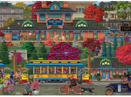 COBBLE HILL Puzzle Tramvajová zastávka 500 dílků