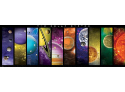EUROGRAPHICS Panoramatické puzzle Sluneční soustava 1000 dílků