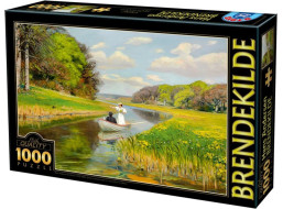 D-TOYS Puzzle Jarní veslování 1000 dílků