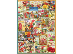EUROGRAPHICS Puzzle Katalog semínek: Květiny 1000 dílků
