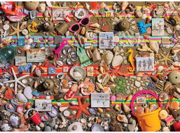 COBBLE HILL Puzzle Plážová scéna 1000 dílků