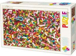 D-TOYS Puzzle Sladkosti 1000 dílků