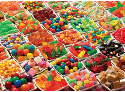COBBLE HILL Puzzle Sladkosti 1000 dílků