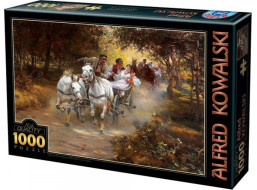 D-TOYS Puzzle Venkovská svatba 1000 dílků