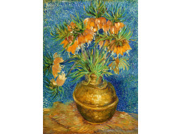 ENJOY Puzzle Vincent Van Gogh: Řebčíky v měděné váze 1000 dílků