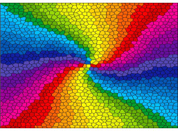 ENJOY Puzzle Vitráž duhový výbuch 1000 dílků