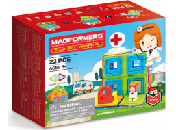 MAGFORMERS Městečko Nemocnice 22 dílků