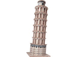 WOODEN TOY , WCK 3D puzzle Šikmá věž v Pise barevná