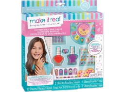 MAKE IT REAL Laky na nehty - sada se zdobením