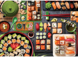 EUROGRAPHICS Puzzle Sushi stůl 1000 dílků