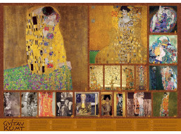 COBBLE HILL Puzzle Zlatý věk Gustava Klimta 1000 dílků