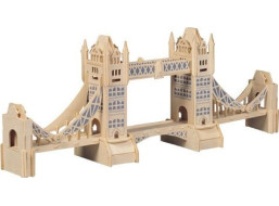 WOODEN TOY , WCK 3D puzzle Tower Bridge