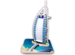 CUBICFUN 3D puzzle Burj al Arab 46 dílků