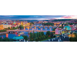 EUROGRAPHICS Panoramatické puzzle Praha, Česká republika 1000 dílků