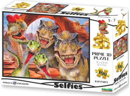 PRIME 3D Puzzle Raptoří selfie 3D 100 dílků
