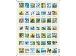 LARSEN Puzzle Ptáci (ZOO 2) 49 dílků