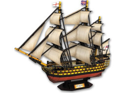 CUBICFUN 3D puzzle Plachetnice HMS Victory 189 dílků