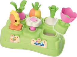 CLEMENTONI BABY Vkládačka Barevná zahrada (Play For Future)
