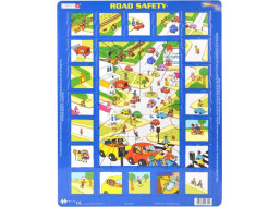 LARSEN Puzzle Bezpečnost na silnici 35 dílků