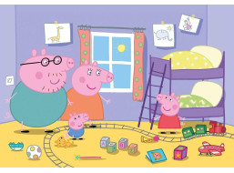 CLEMENTONI Puzzle Prasátko Peppa MAXI 60 dílků
