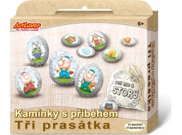 ARTLOVER Kamínky s příběhem - Tři prasátka