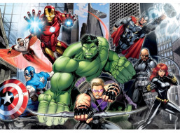 CLEMENTONI Puzzle Avengers: Připraveni k boji MAXI 104 dílků