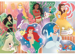 CLEMENTONI Puzzle Disney princezny MAXI 24 dílků