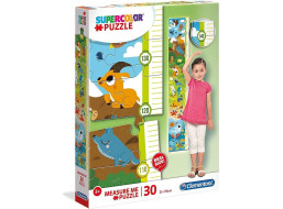 CLEMENTONI Puzzle metr Zvířátka 30 dílků