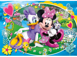 CLEMENTONI Puzzle Minnie a Daisy: Na výletě MAXI 104 dílků