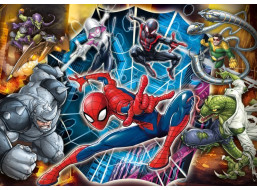 CLEMENTONI Puzzle Spiderman: Připraveni k boji MAXI 104 dílků