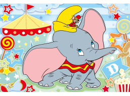 CLEMENTONI Puzzle Dumbo MAXI 24 dílků
