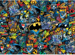 CLEMENTONI Puzzle Impossible: Batman 1000 dílků