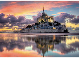 CLEMENTONI Puzzle Magický Mont Saint-Michel, Francie 1000 dílků