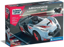 CLEMENTONI Science&Play Mechanická laboratoř: Závodní auto Supercar