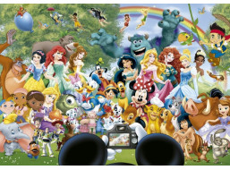EDUCA Puzzle Úžasný svět Disney II 1000 dílků