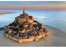 EDUCA Puzzle Mont Saint Michel ze vzduchu 1000 dílků