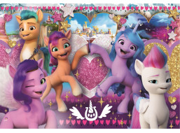 CLEMENTONI Puzzle My Little Pony: Láskyplní poníci MAXI 104 dílků
