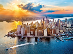 CLEMENTONI Puzzle Pohled na New York 500 dílků