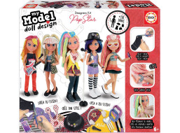 EDUCA Kreativní sada My Model Doll Design: Popová hvězda
