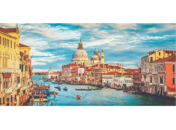 EDUCA Panoramatické puzzle Canal Grande, Benátky 3000 dílků