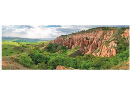 DINO Panoramatické puzzle Červená rokle 1000 dílků