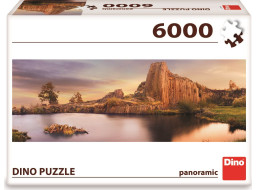 DINO Panoramatické puzzle Panská skála 6000 dílků
