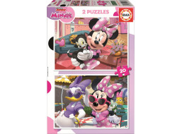 EDUCA Puzzle Minnie 2x20 dílků