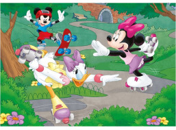 DINO Puzzle Minnie sportuje XL 100 dílků
