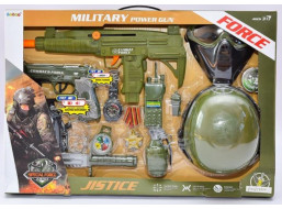 MAC TOYS Vojenská sada s helmou